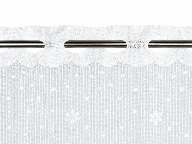 Scheibengardine Wichtel Weihnachten HxB 50x140cm 2373