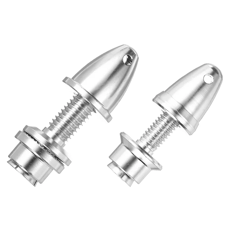 2 Pcs RC Airplane Propeller Adaptor (3*5) (6*8) mm Aperture Output Axle