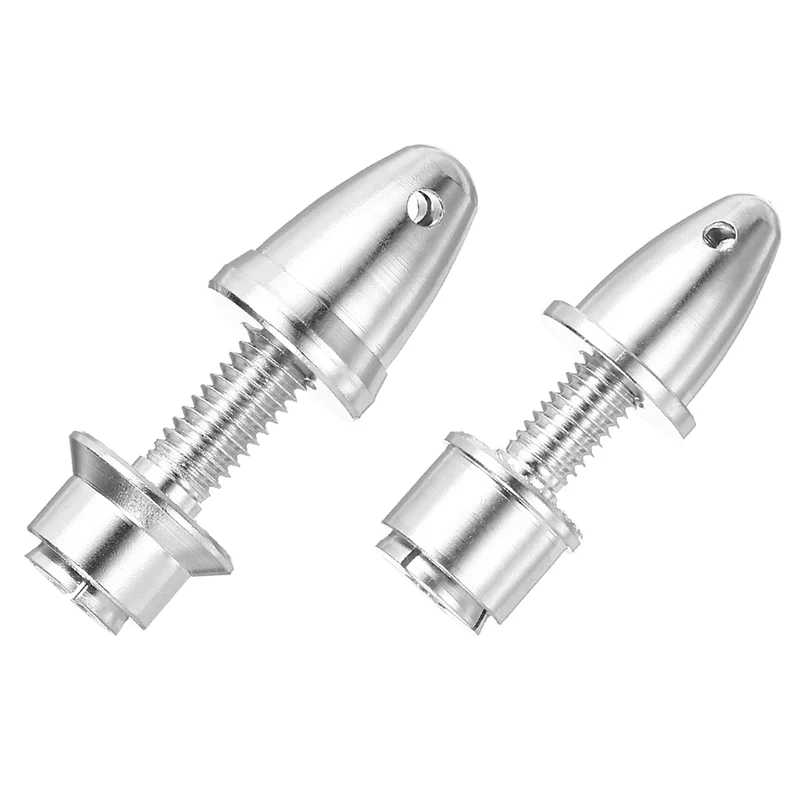 2 Pcs RC Airplane Propeller Adaptor (3.17*4) (5*6) mm Aperture Output Axle