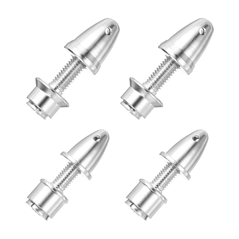 4PCS 3/3.17mm Aperture 6/5mm Output Airplane Spinner Propeller Adapter for Motor
