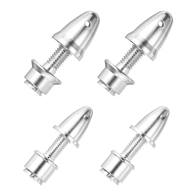 4PCS 3/3.17mm Aperture 5/6mm Output Airplane Spinner Propeller Adapter for Motor