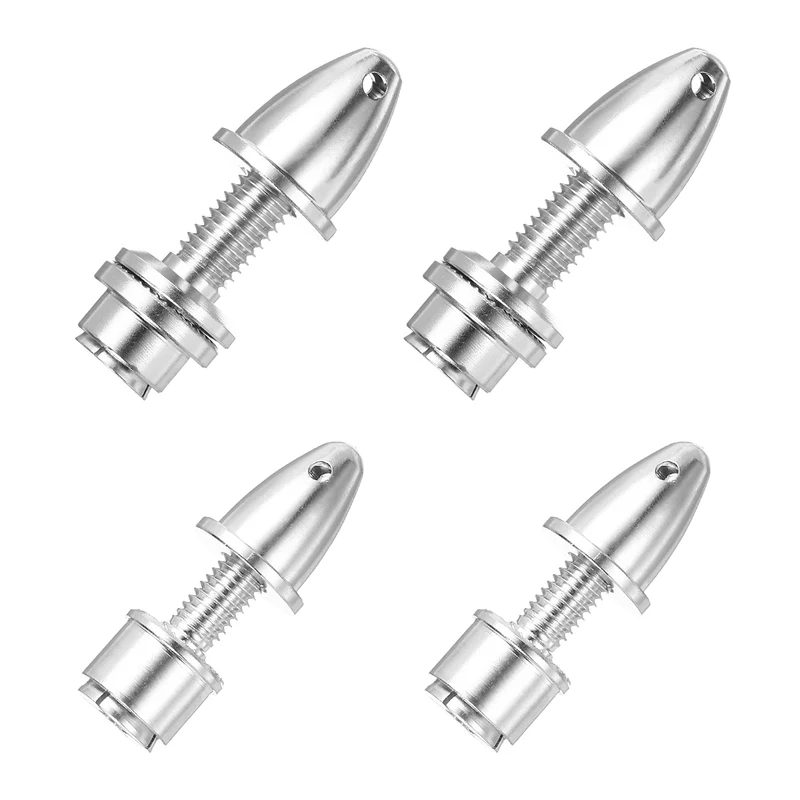 4PCS 3/5mm Aperture 5/8mm Output Airplane Spinner Propeller Adapter for Motor