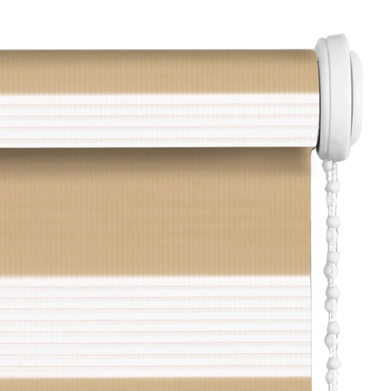 Classic Doppelrollo beige nach Maß