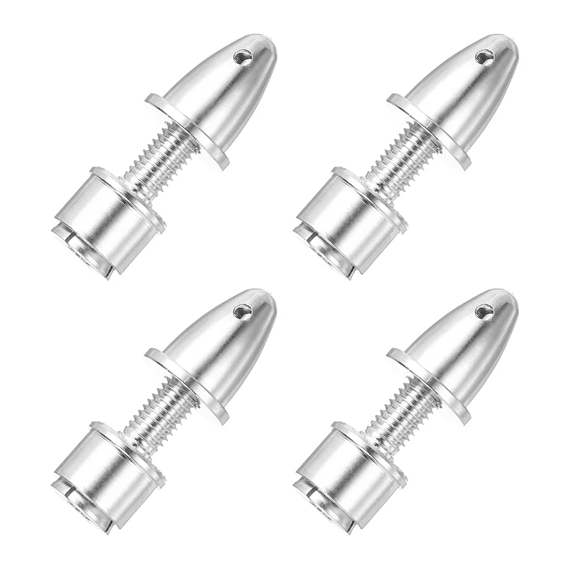 4PCS 3/3.17mm Aperture 5mm Output Airplane Spinner Propeller Adapter for Motor