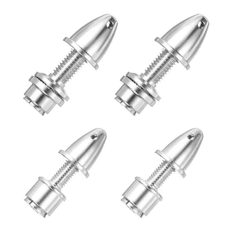 4PCS 3.17/5mm Aperture 5/8mm Output Airplane Spinner Propeller Adapter for Motor