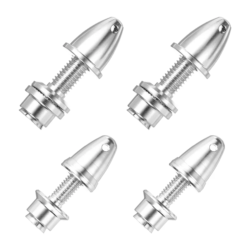 4PCS 3.17/5mm Aperture 6/8mm Output Airplane Spinner Propeller Adapter for Motor