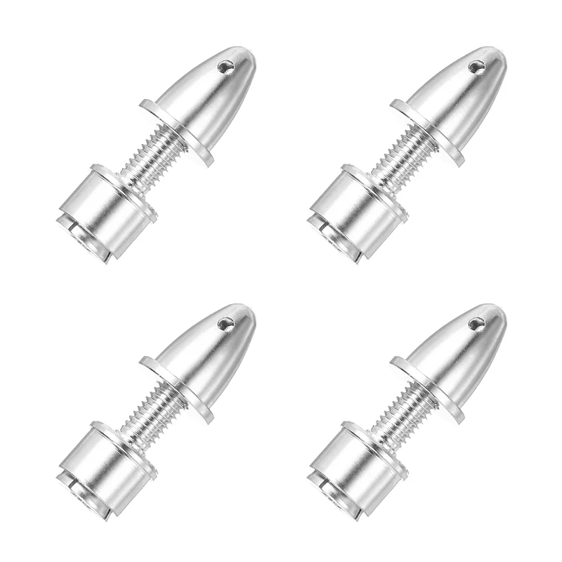 4PCS 3.17mm Aperture 6mm Output Airplane Spinner Propeller Adapter for Motor