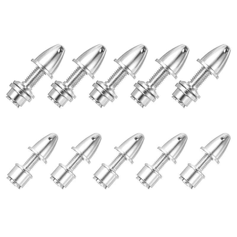 Propeller Adapter RC Plane Airplane Spinners, 3.17mm/5mm and 6mm/8mm, Pack of 10