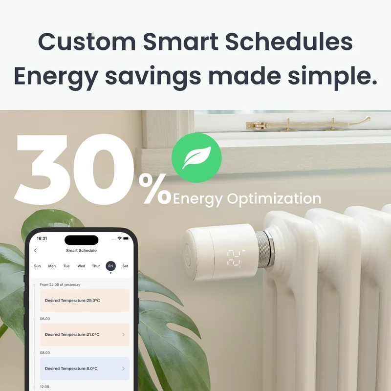 SwitchBot Smart Radiator Thermostat Panel Matter Combo