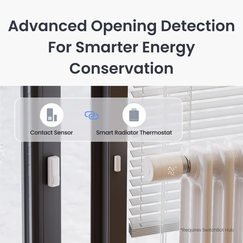 SwitchBot Smart Radiator Thermostat Matter Combo