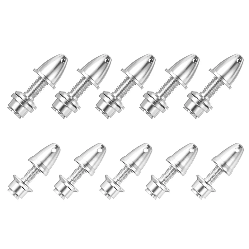 Propeller Adapter RC Plane Airplane Spinners, 3.17mm/5mm and 5mm/8mm, Pack of 10
