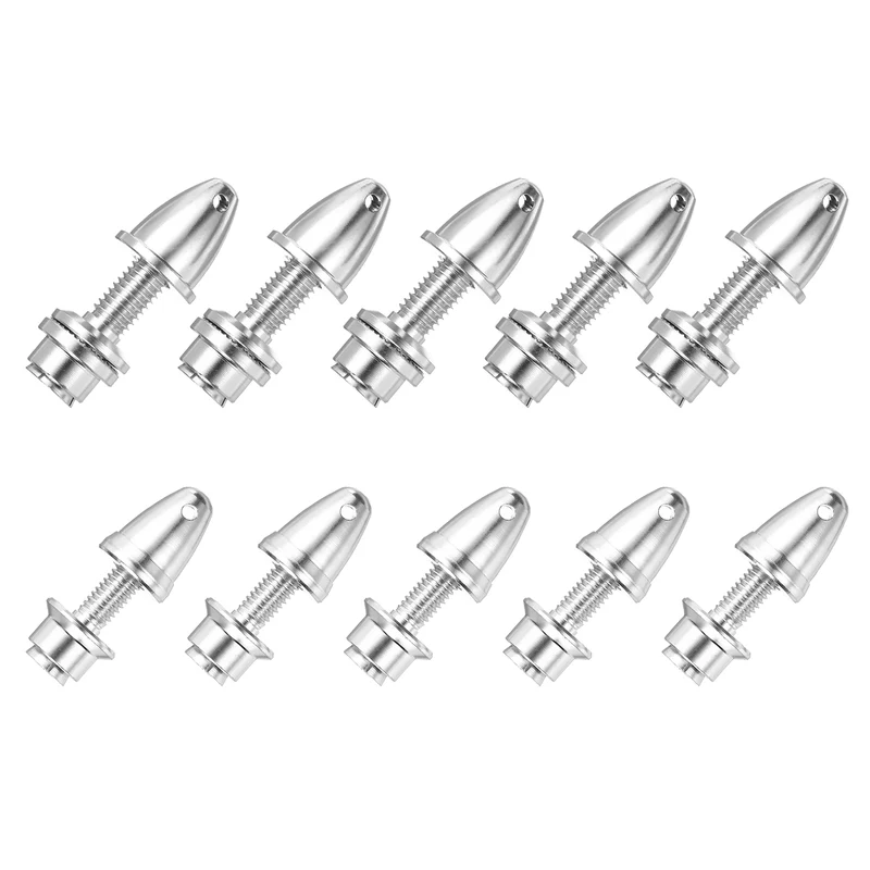 10 Pcs RC Airplane Propeller Adaptor （3*6) （5*8) mm Aperture Output Axle 5pcs