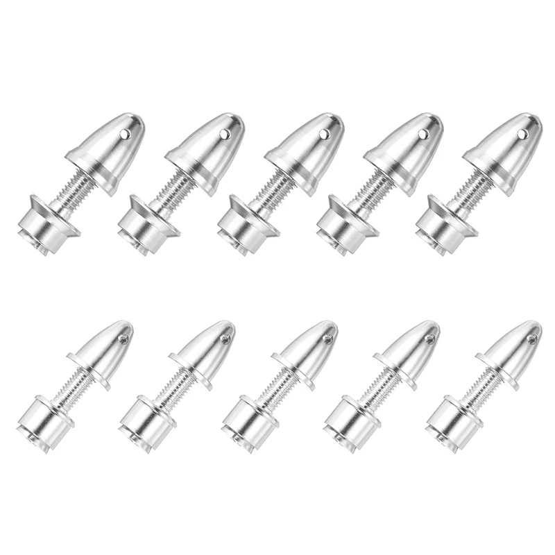 10 Pcs RC Airplane Propeller Adaptor （3.17*5) （3.17*6) mm Aperture Output 5pcs