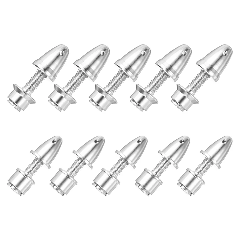 10 Pcs RC Airplane Propeller Adaptor （3*5) （4*6) mm Aperture Output Axle 5pcs