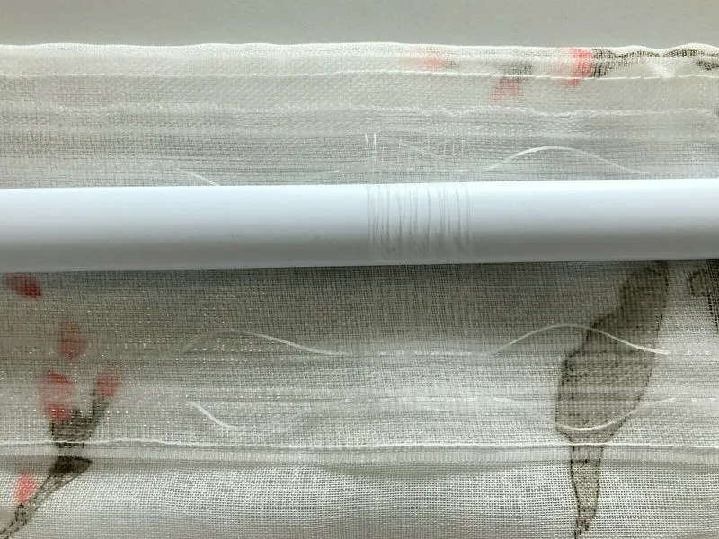 Schlaufenschal Blume apricot BxH 140x245cm offwhite 2557