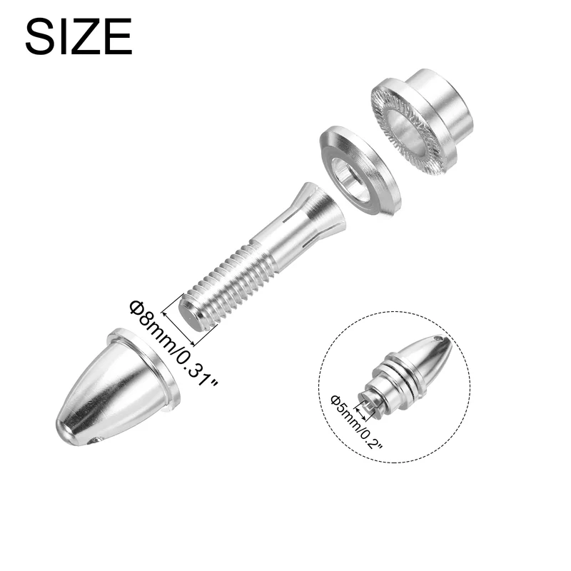 8 Pcs RC Airplane Propeller Adaptor (5*8) mm Aperture Output Axle