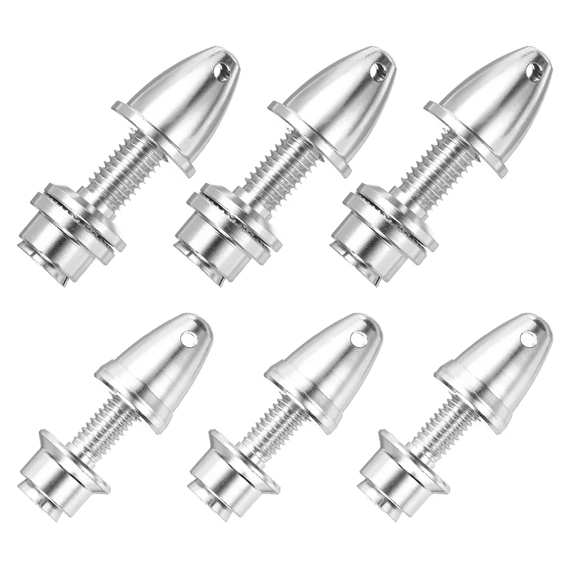6 Pcs RC Airplane Propeller Adaptor （4*6) （5*8) mm Aperture Output Axle 3pcs