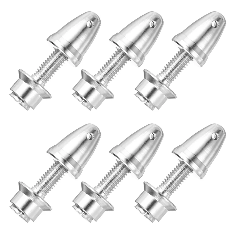 6 Pcs RC Airplane Propeller Adaptor （3*6) （4*6) mm Aperture Output Axle 3pcs