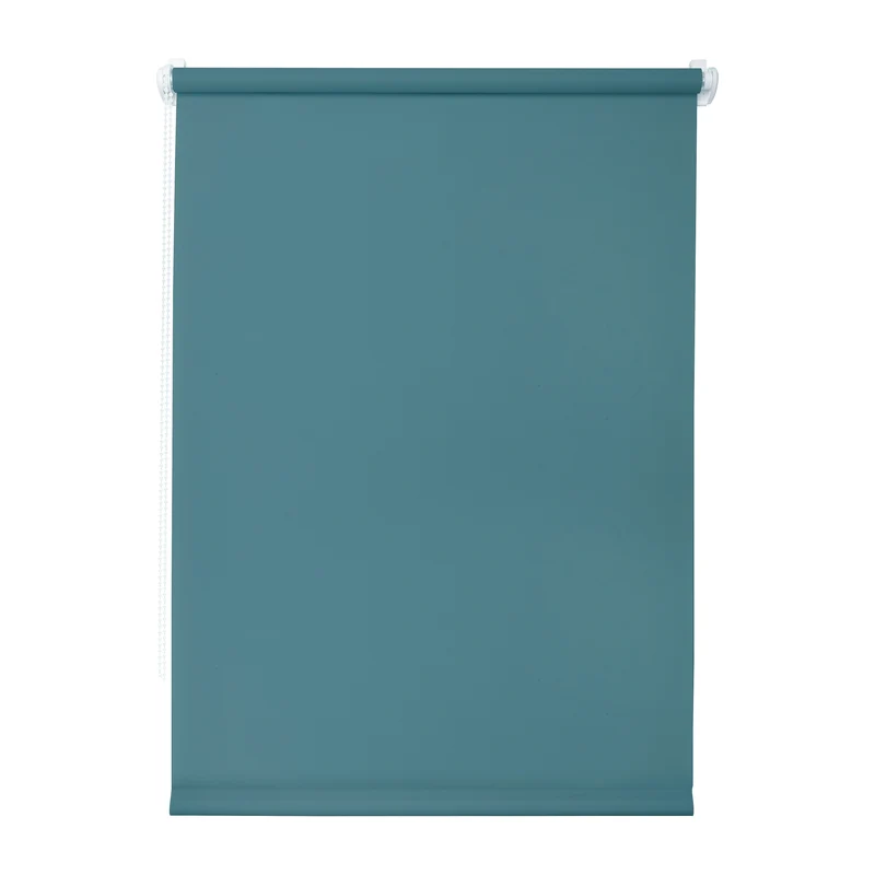 nach Maß Klemmfix Rollo Sichtschutz DREAM marine / stahlblau mit Pendelsicherung