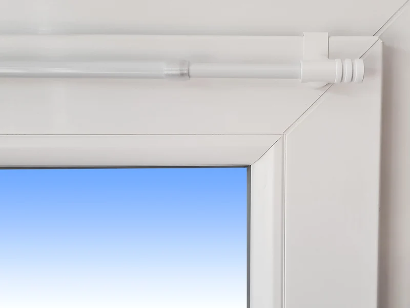 Gardinenstange Rapid Fix-Klick mit schmalen Fensterhaken