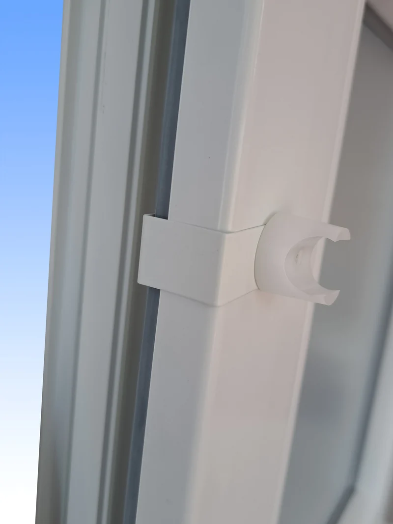 Gardinenstange Rapid Fix-Klick mit schmalen Fensterhaken