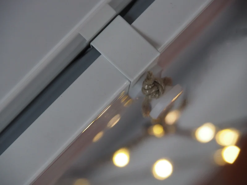 Fensterhaken aus Federedelstahl 10–25 mm für Fensterdeko