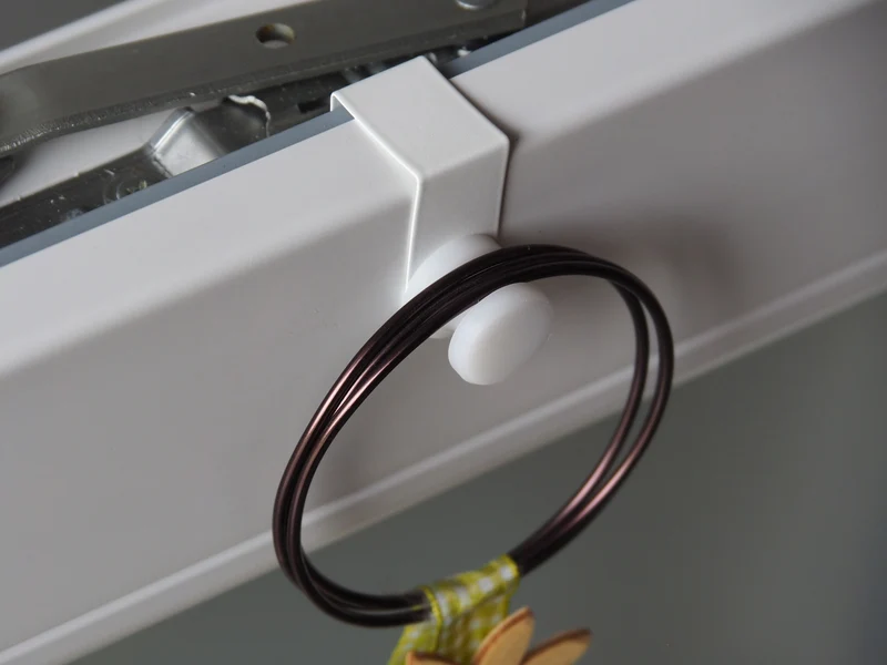 Fensterhaken aus Federedelstahl 10–25 mm für Fensterdeko