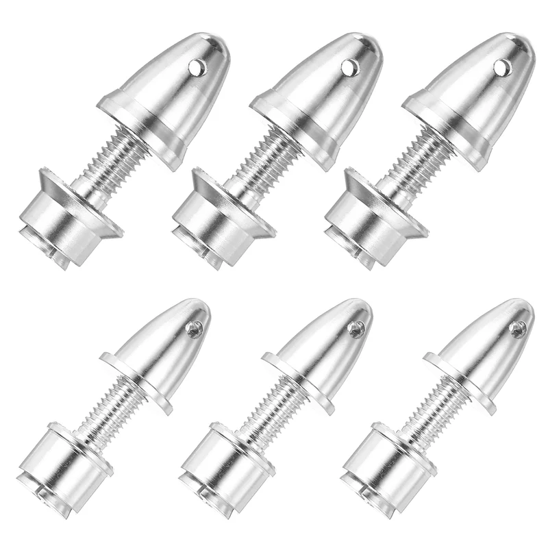 6 Pcs RC Airplane Propeller Adaptor （3*5) （3.17*6) mm Aperture Output Axle 3pcs