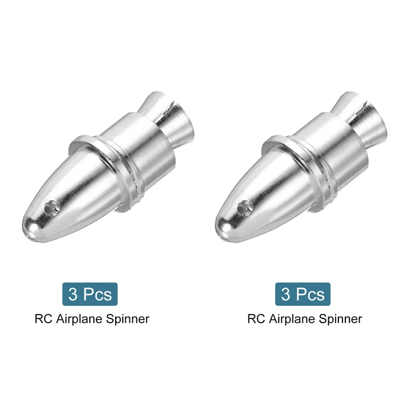 6 Pcs RC Airplane Propeller Adaptor (3*5) (3.17*5) mm Aperture Output Axle 3pcs