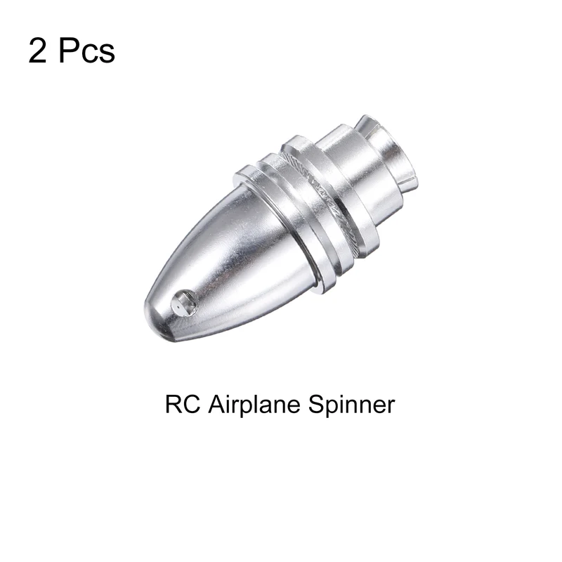RC Plane Airplane Spinners, 5mm Aperture Propeller Adapter Saver for Shaft Brushless Motor Speed Controllers, Pack of 2