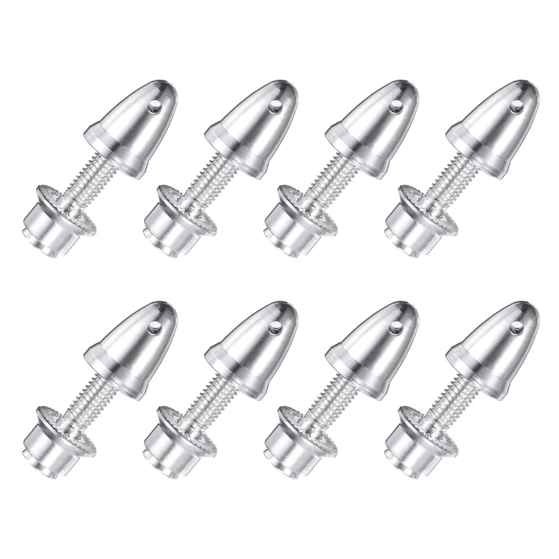 4x6mm RC Airplane Spinner Propeller Adapter, Pack of 8