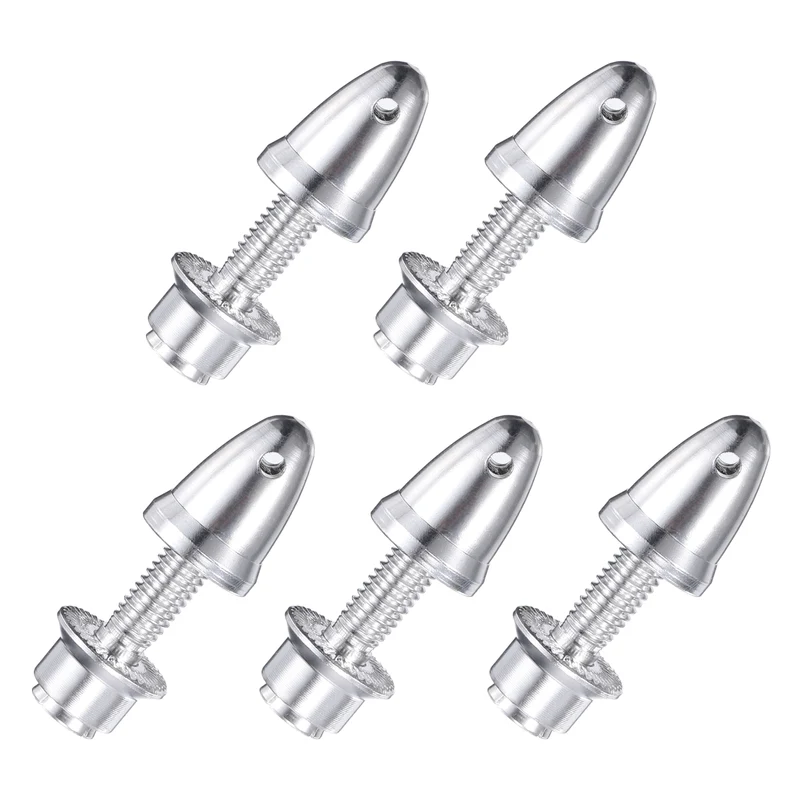 3.2x6mm RC Airplane Spinner Propeller Adapter, Pack of 5