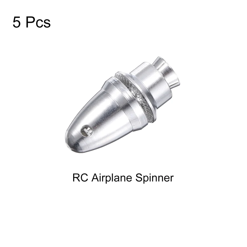 3.2x6mm RC Airplane Spinner Propeller Adapter, Pack of 5