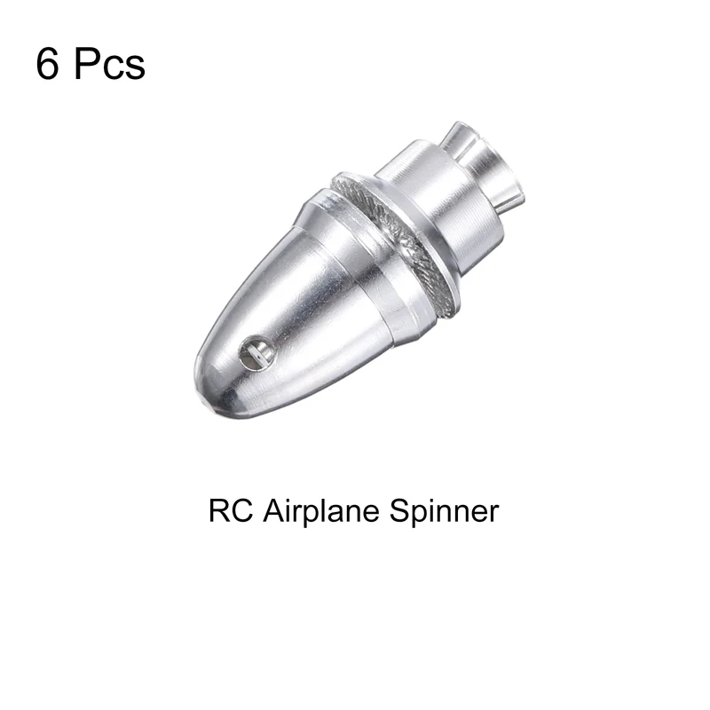 3x6mm RC Airplane Spinner Propeller Adapter, Pack of 6