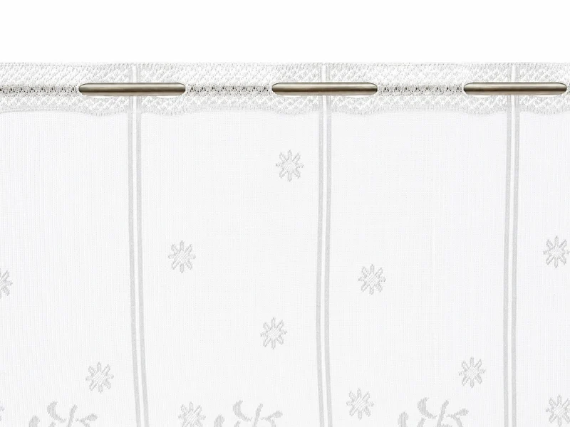 nach Maß Scheibengardine Weihnachten Weihnachtsmann Rentier Höhe 50cm