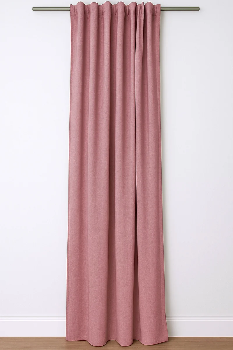 Schlaufenschal Kotka mit Schlaufenband rot BxH 135x245cm