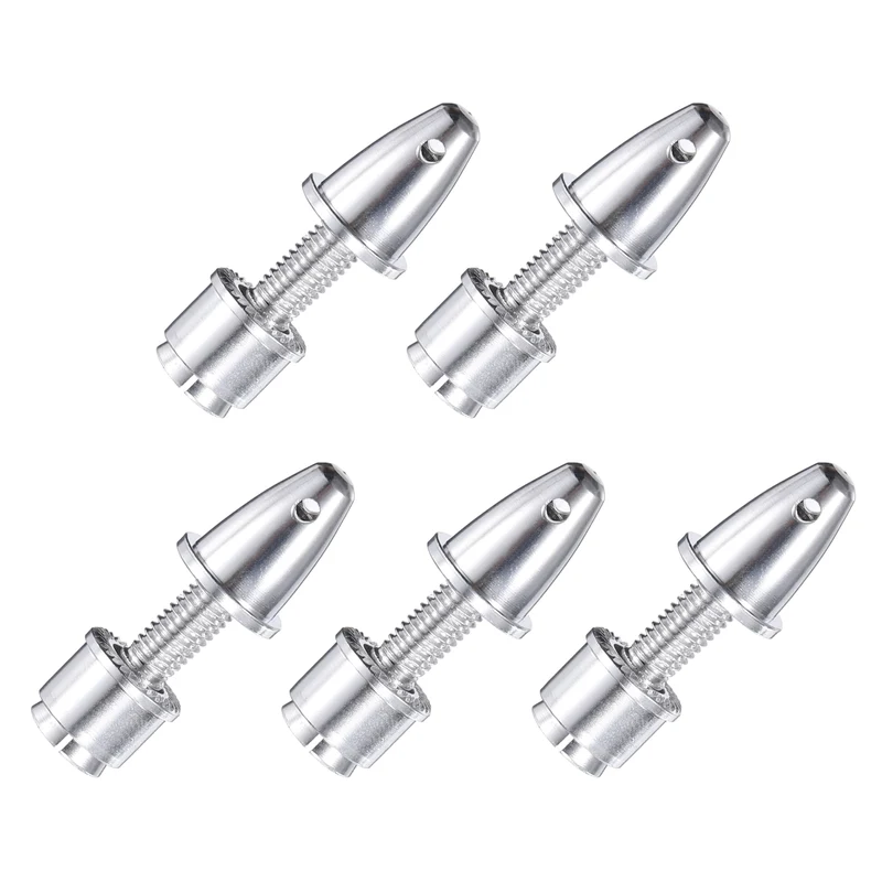 3.2x5mm RC Airplane Spinner Propeller Adapter, Pack of 5
