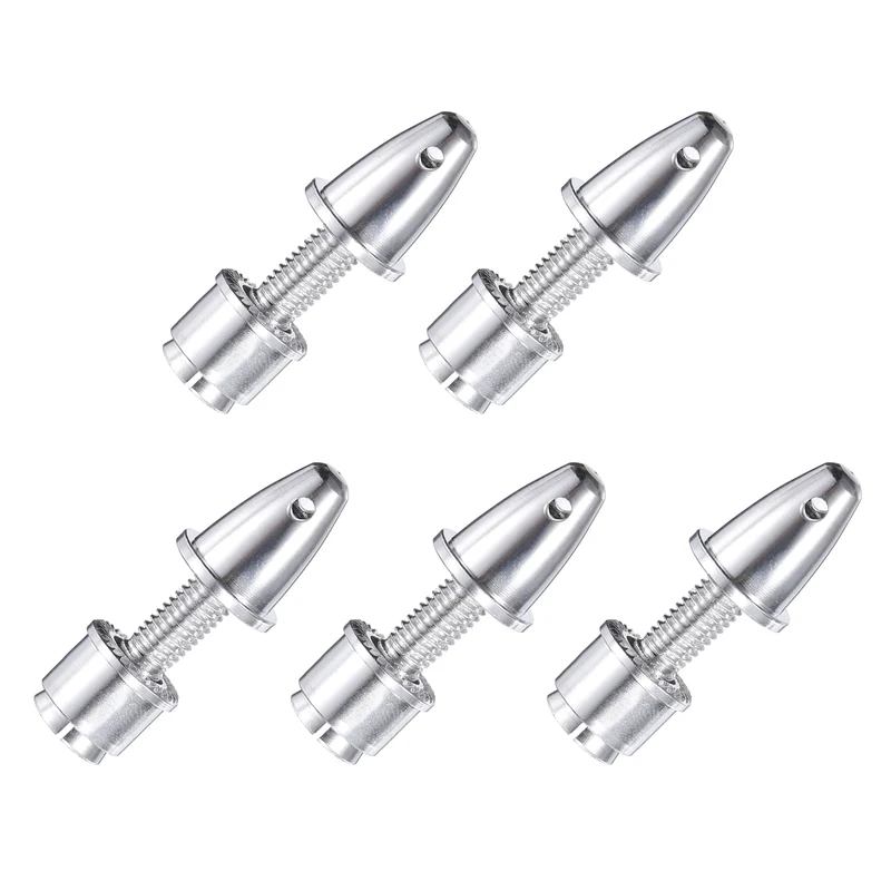 3x5mm RC Airplane Spinner Propeller Adapter, Pack of 5