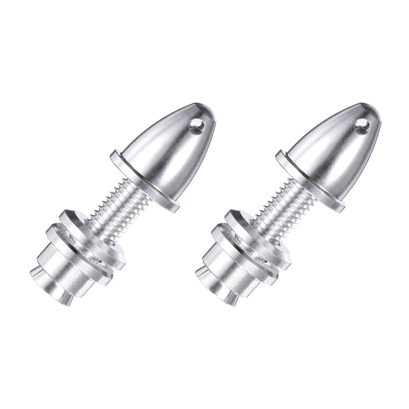 RC Plane Airplane Spinners, 5mm Aperture and 8mm Output Axle Propeller Adapter Saver for Shaft Brushless Motor Speed Controllers, Pack of 2