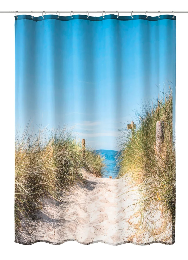 Duschvorhang Textil BORKUM Multicolor 180 x 200 cm