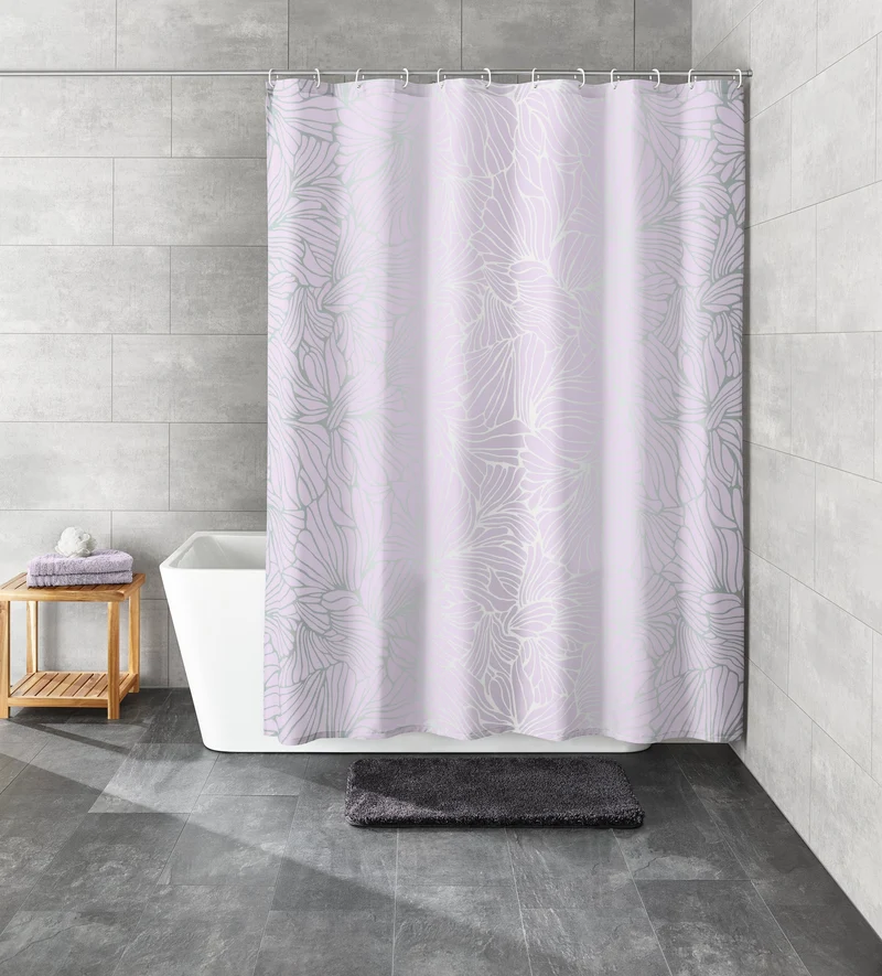 Duschvorhang Textil TEMPTATION Lavendel 180 x 200 cm