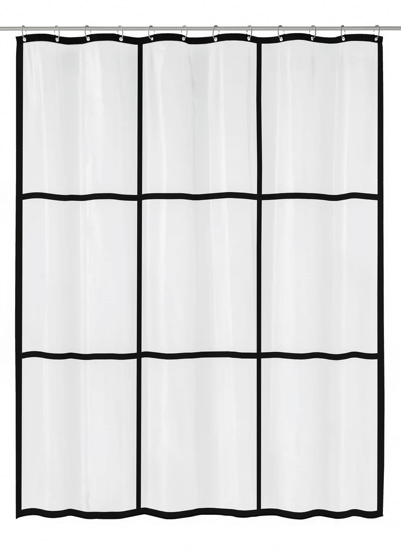 Duschvorhang PEVA BROOKLYN Clear 180 x 200 cm