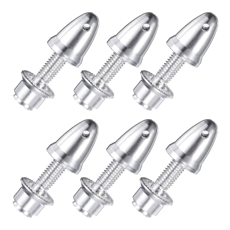 6PCS 3.17x6mm RC Airplane Spinner Propeller Adapter for Shaft Brushless Motor