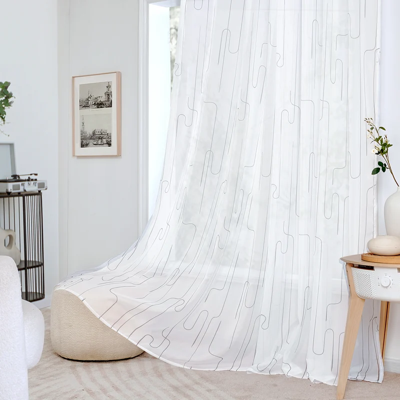 Transparente Gardinen Pure Morning Haze 2er Set