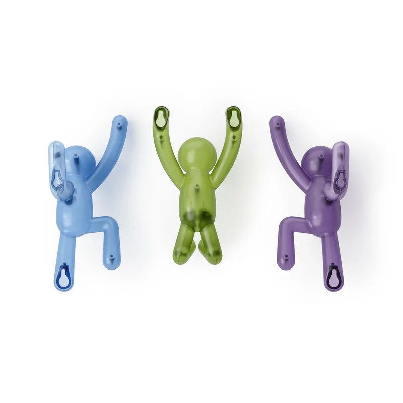 Buddy Pinpoint Wall Hooks, Set of 3