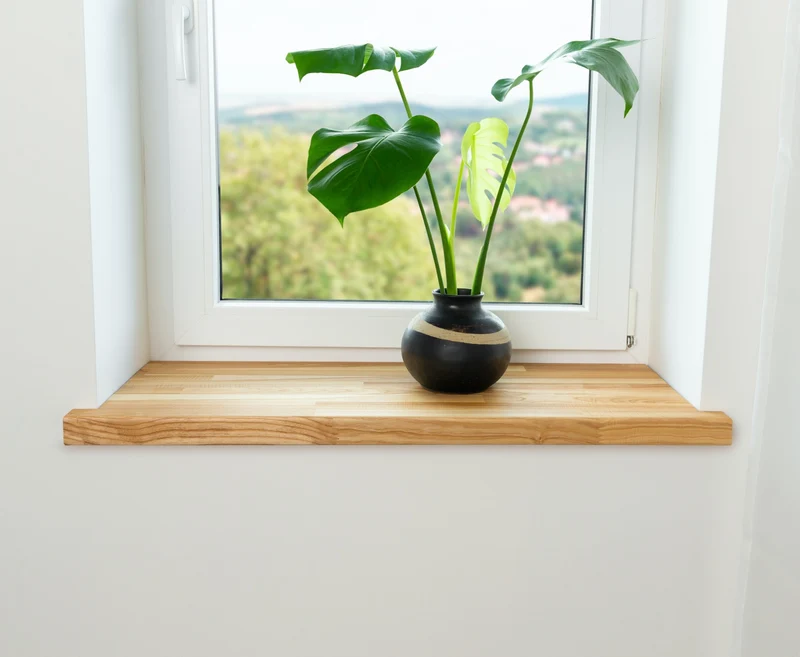 Aufsatzfensterbank Esche