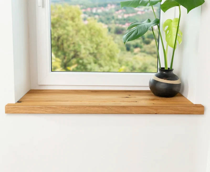 Aufsatzfensterbank Eiche