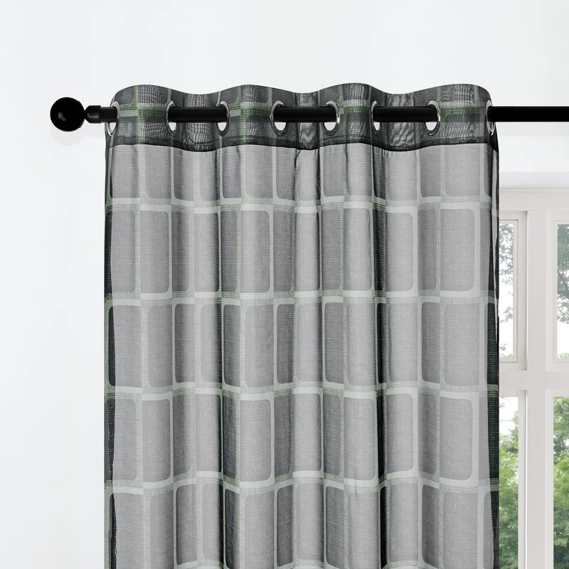 Transparente Gardinen Urban Timmore 2er Set