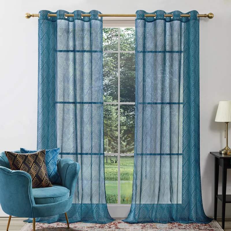 Transparent Gardinen Envogue Gem 2er Set