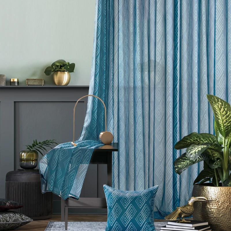 Transparent Gardinen Envogue Gem 2er Set
